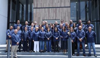 Grupo de Directores Ejecutivos BASC en las instalaciones de la empresa certificada BASC Jabil en Guadalajara.